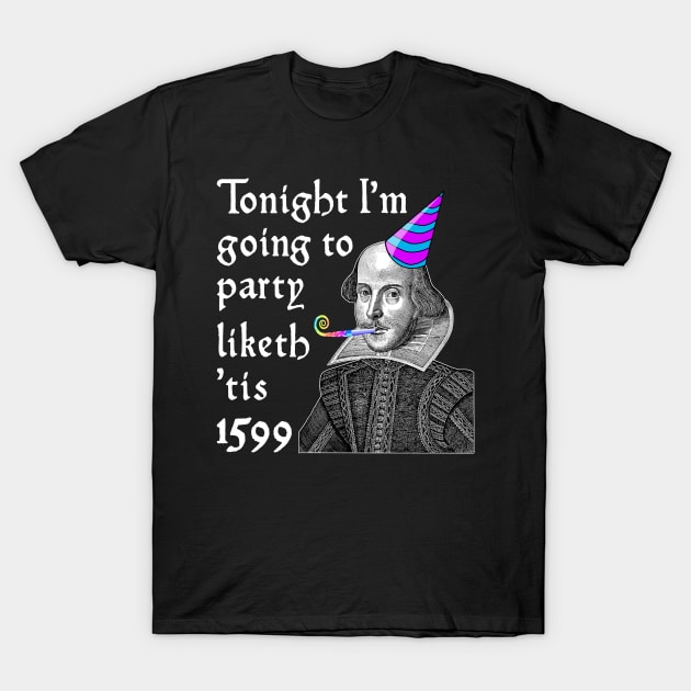 Funny Shakespeare Quote. English Literature New Year Party